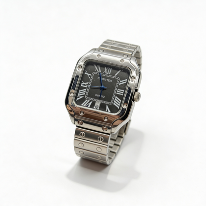 🔥 Reloj Hombre Cuadrado⌚ Edición Clásica de Lujo
